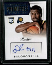 2013-14 Panini Prestige #21 Solomon Hill Prestigious Premieres Signatures