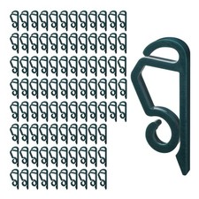 Christmas Light Icicle Clips/Hangers 100pcs Outdoor Hooks For Gutter Or Shingles