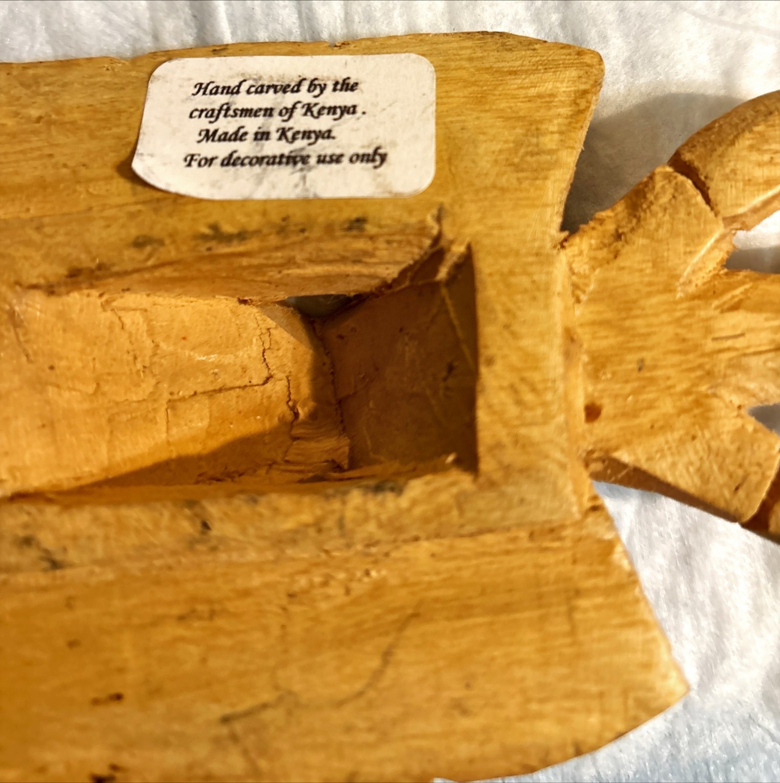 Animal Head Masks from Kenya, Set of 4 Hand Carved Zebra, Elephant, Giraffe, Lep