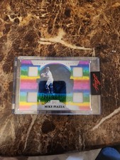 2025 Leaf Spectacular Uni4mity MIKE PIAZZA Quad Game Used Material 2/3 #U-9