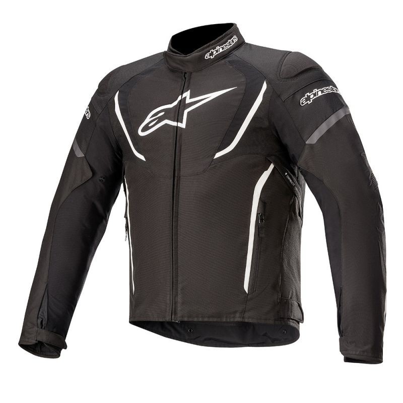 Blouson textile Alpinestars T-Jaws V3 Waterproof pour homme toutes saisons noir