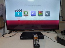 LG BP350 Smart Blu-Ray and DVD Player Built-in Wi-Fi Full HD 1080p with Remote