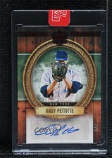 2022 Panini Diamond Kings Signature Portraits Red 3/5 Andy Pettitte Auto 03hd