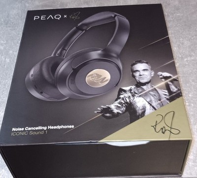 PEAQ  KOPFHÖRER Bluetooth Headset Noise Canncelling Headphones ICONIC SOUND 1
