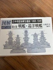 Illustrated Imperial Japanese Navy Ships 1868-1945 vol.1 Takao Ishibashi O4151