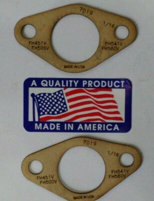 Qty-2  #11061-7019 Gasket Fits Kawasaki FH451V FH500V FH541V FH580V Intake 1/16''