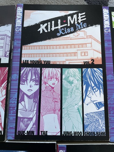Kill Me Kiss Me Vol 1-5 Manga Books Rare English - Picture 4 of 8