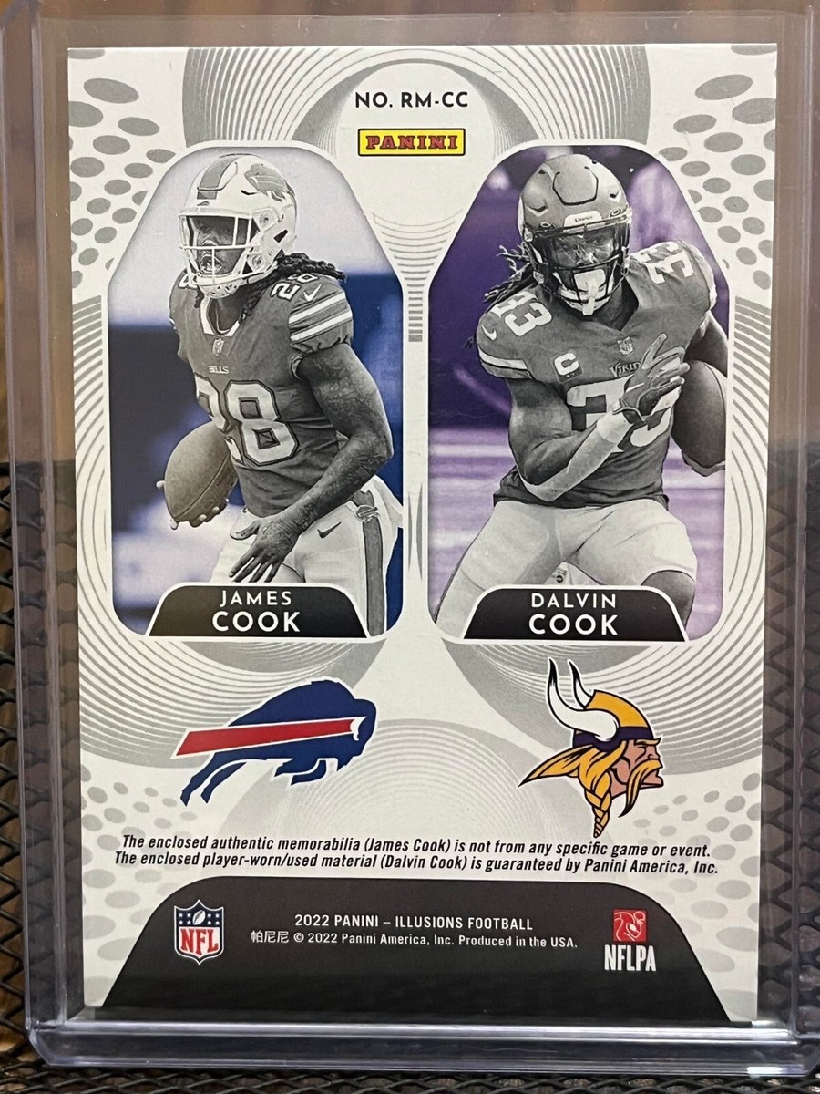 DALVIN JAMES COOK RC 2022 ILLUSIONS 