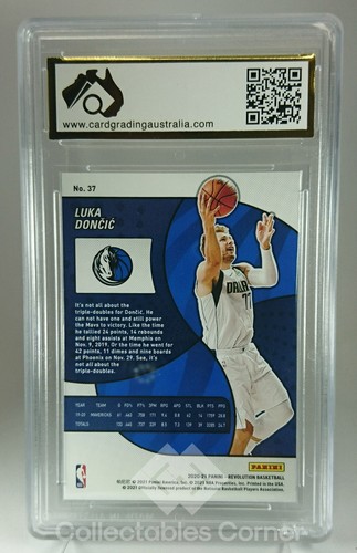 Tarjeta Panini Revolution Luka Doncic 2021 clasificación 10 - Imagen 2 de 2