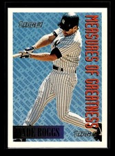 1994 Topps GOLD #603 Wade Boggs MOG (EX)(BAS)