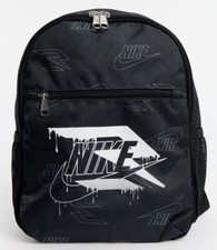 Image of JORDAN NIKE UNISEX MINI Travel BLACK 7A0654 BACKPACK Bag 10"Hx6.5"Wx3"D $45 NEW