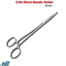 Dental Crilewood Needle Holder Needle Driver Suturing Forceps Surgical Tools CE