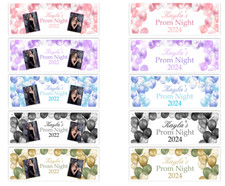 PERSONALISED PROM FORMAL NIGHT BANNER HIGH  PRIMARY SCHOOL LEAVERS