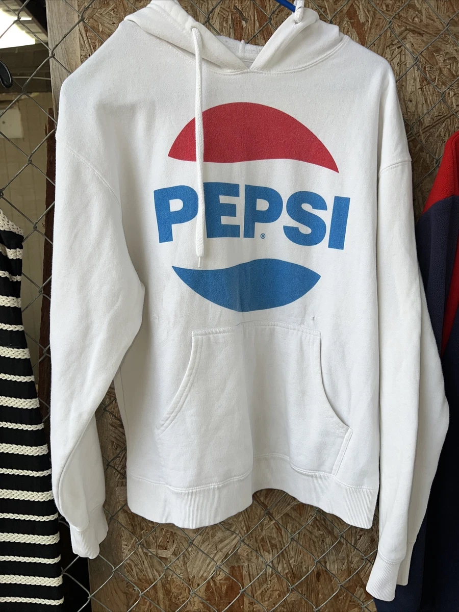 White clearance pepsi hoodie