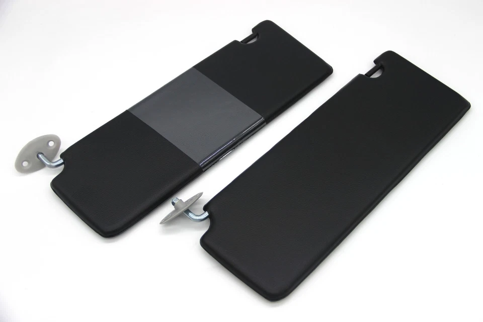 Se adapta a parasoles de vinilo negro para Toyota Tacoma / Hilux 1995-2001 Foto 2 de 4