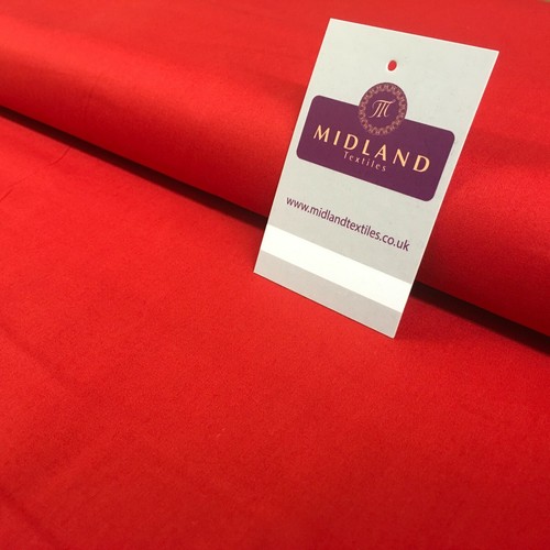 £6.50 Plain Soft 100% Cotton Poplin dyed Fabric 110 cm MK1228 Mtex - Picture 23 of 123
