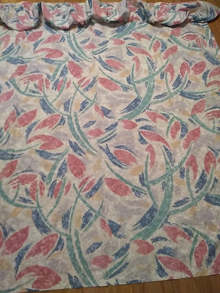 JCPENNEY JCP Fabric Shower Curtain Gray Multicolor Prints - Image 2 of 4