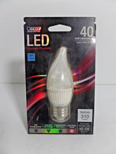 FEIT electric LED bulb 40w equivalent 310 lum uses 4.8w dim-able chandelier