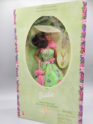 Vintage Simply Charming Barbie Doll Hispanic Special Edition 54243 Mattel 2001