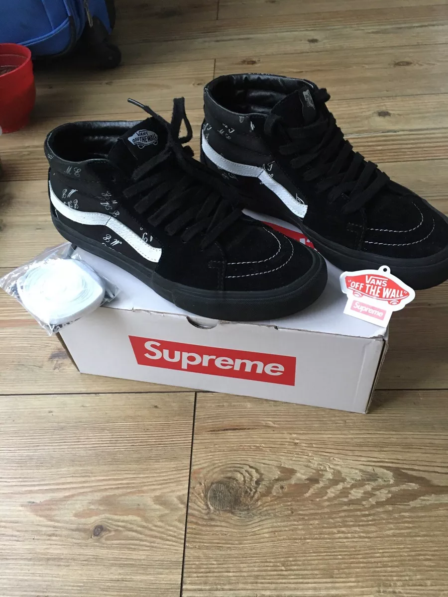 Supreme vans 15aw SK8 mid 29.5cm