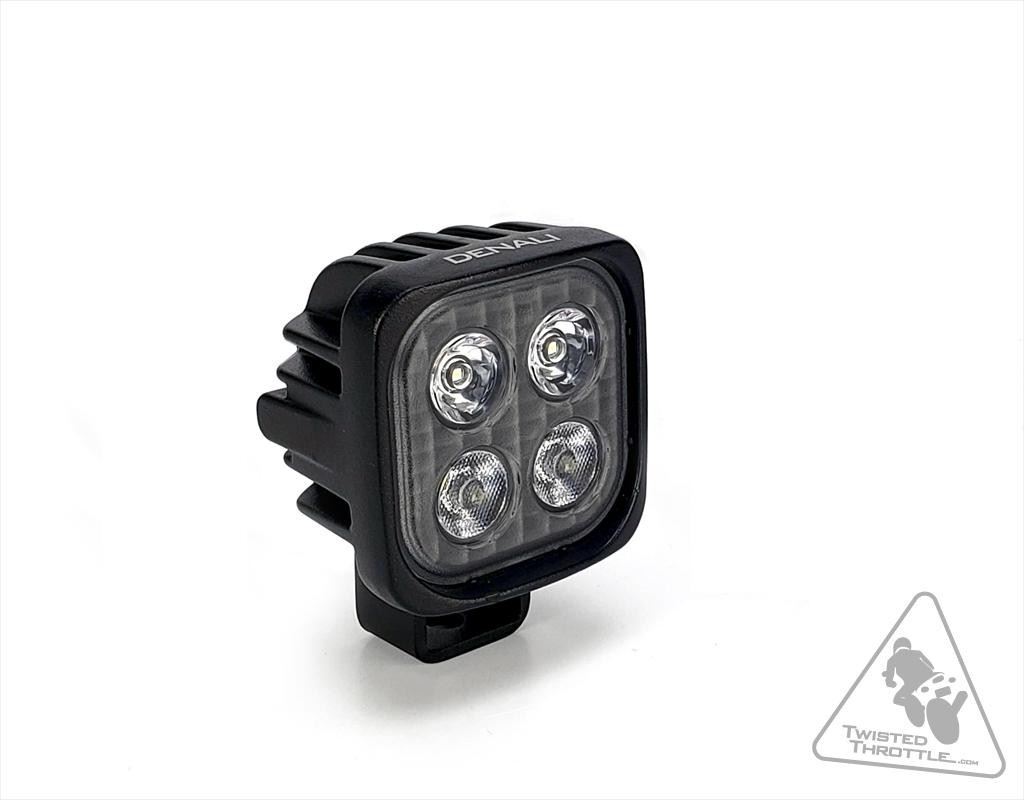 Denali S4 TriOptic LED Light Pod Black Kawasaki J300 2014 - 2018