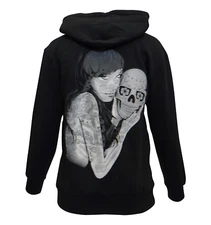 IRON FIST CHECK YOUR HEAD LADIES PULLOVER 