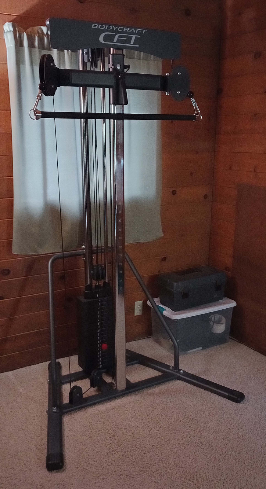 Bodycraft CFT Functional Trainer - Cable Weight Training Sys