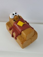 Vintage 1989 Graphics Burger King Lickety Splits French Toast Rolling Racer Toy