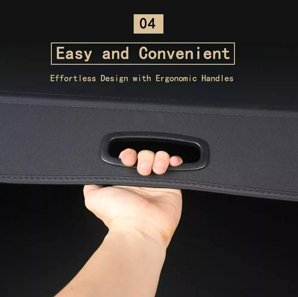 Retractable Trunk Cover For Lincoln Aviator 2020-2024 - Cargo Privacy Shield & Storage Organizer