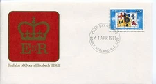 1981 Birthday of Her Majesty Queen Elizabeth II FDC - South Hedland WA 6722 PMK
