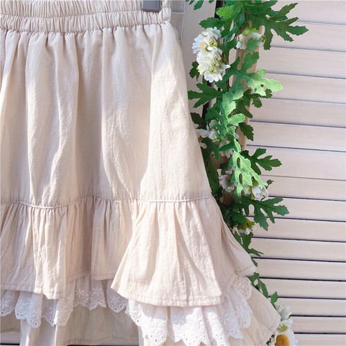 Sweet Girls Japanese A-Line Skirts Party School Cute Princess Mini Skirts Lolita - Picture 2 of 5