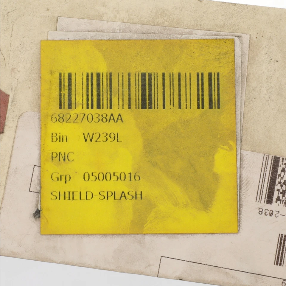 12-22 GRAND CHEROKEE 18-20 DURANGO ПЕРЕДНИЙ ПРАВЫЙ ТОРМОЗ БРЫЗГОВИК ЩИТ OE 68227038AA - Изображение 3 из 3