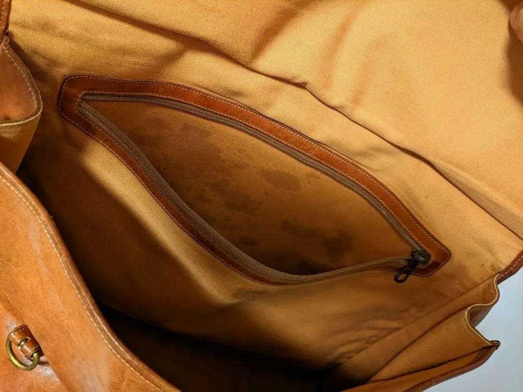 Il Bisonte shoulder bag made in Italy brown genuine leather used