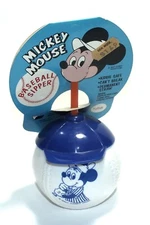 Vintage Walt Disney Company Mickey Mouse Baseball Sipper Sports Souvenir Cup