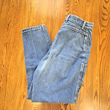Lee Women's Vintage 80s High Waisted Western Bareback Tapered Leg Mom Jeans 12 M