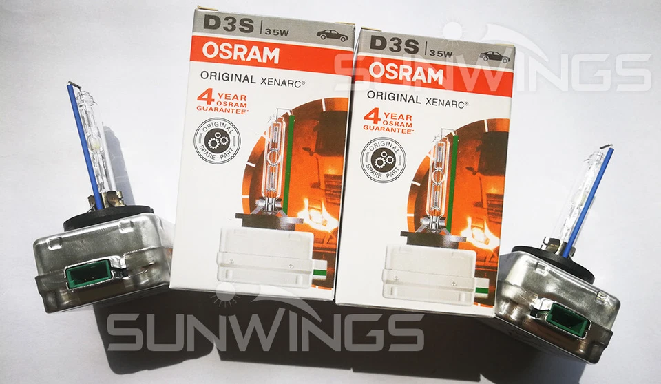 2X Osram XENARC D3S 66340CBI Cool Blue 5500K HID XENON LIGHT BULB - Image 2 of 2