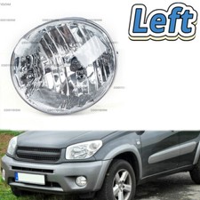 Left New For Toyota RAV4 2004-2005 Front Bumper Fog Light clear lens with bulb