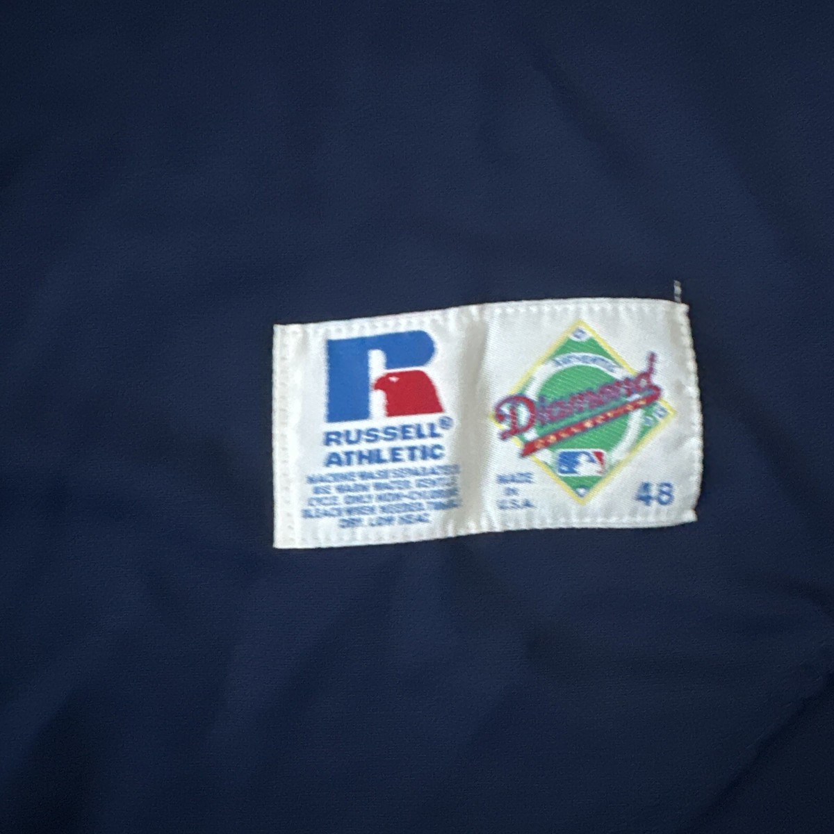 Vintage 90s Cleveland Indians Russell Athletic Diamond Collection