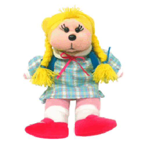 SKANSEN BEANIE KID "JESSICA" THE SCHOOL GIRL MUTATION BEAR MINT WITH MINT TAG - Picture 1 of 7