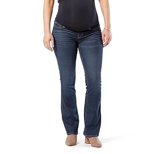 Signature by Levi Strauss & Co. L10316 Women's Maternity Bootcut Jeans Size S