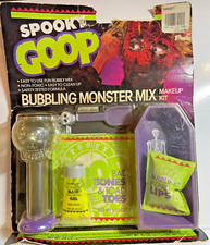 Vintage Spooky Goop 1988 Halloween Makeup Kit Collectible Bubbling Monster Mix