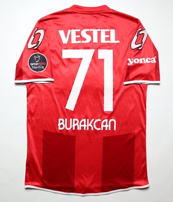 MANISASPOR 2009/2011 MATCH ISSUE #71 BURAKCAN AWAY SHIRT TRIKOT KIT LESCON MEN M