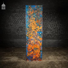 1940’s Metal WWII Military Cabinet with Abstract Painted Finish No. 3