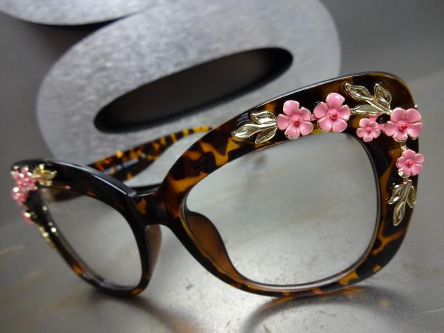 Lunette Lumiere Bleue Femme OVERSIZED VINTAGE RETRO Clear Lens EYE