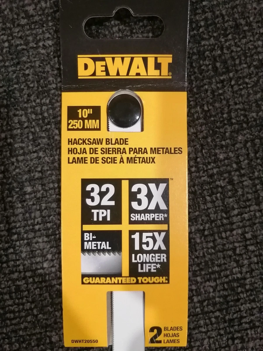 Dewalt hacksaw sale blades