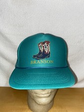 Vintage Branson Missouri Mesh Snapback Baseball Cap Trucker Hat Lid