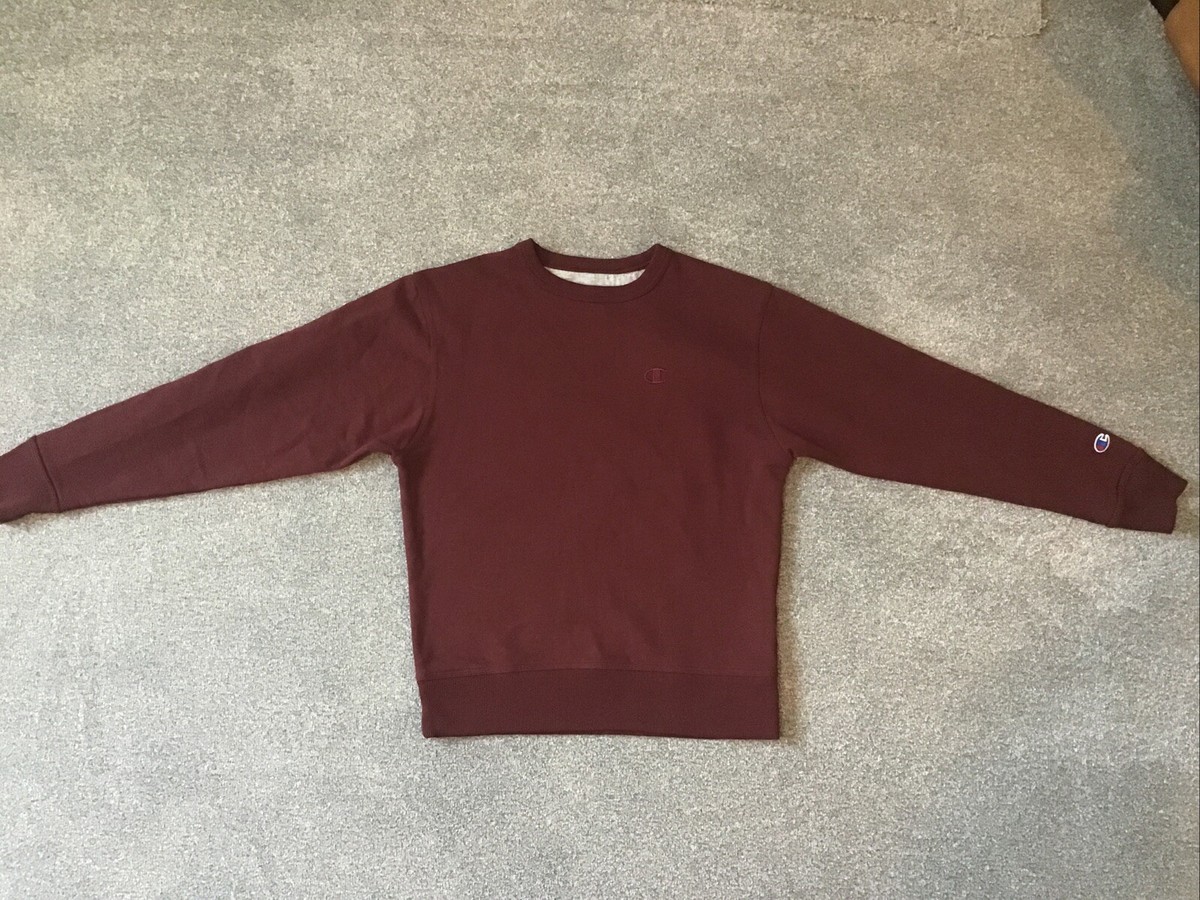 Champion Reverse Weave Crew Neck Sweatshirt Rust In Mens Size S BRAND NEW
