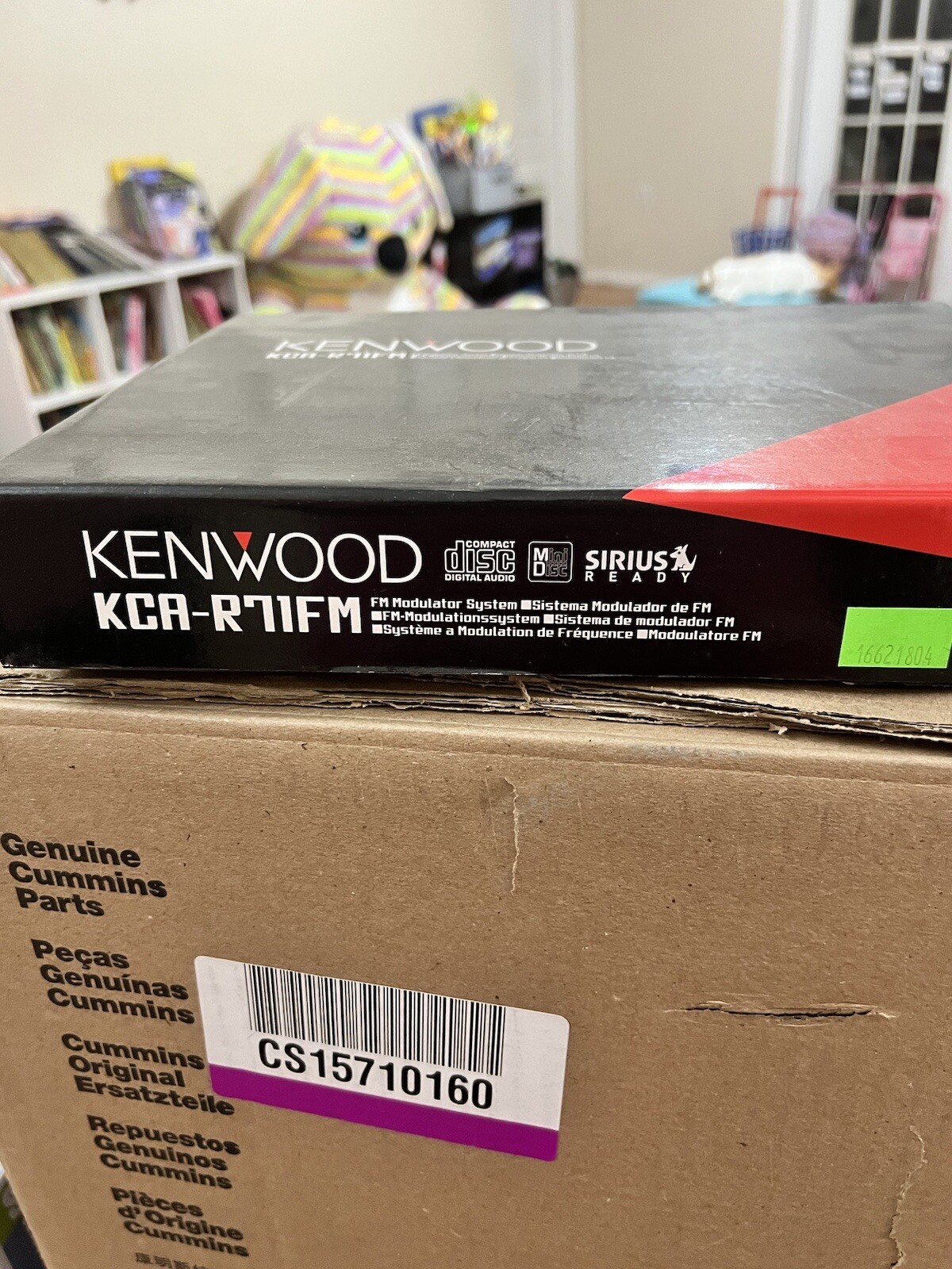 Kenwood KCAR71 FM KTCSR902 AM/FM Modulator Sirius Stereo Receiver eBay
