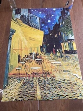 Café Terrace at Night by Vincent van Gogh. Rolled Fine Art Poster 24x36 Inch