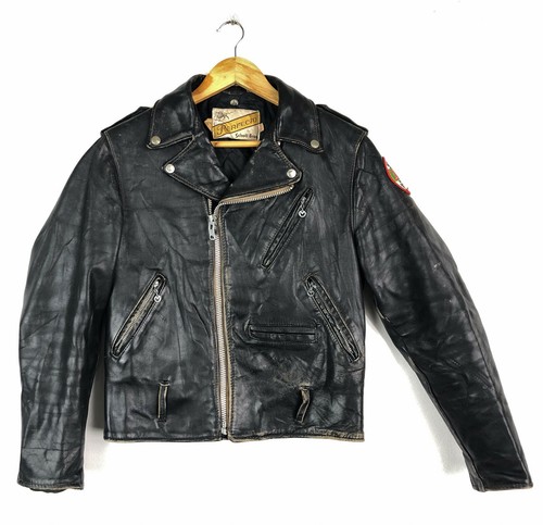 PERFECTO LEATHER MOTORCYLE JACKET PUNK 